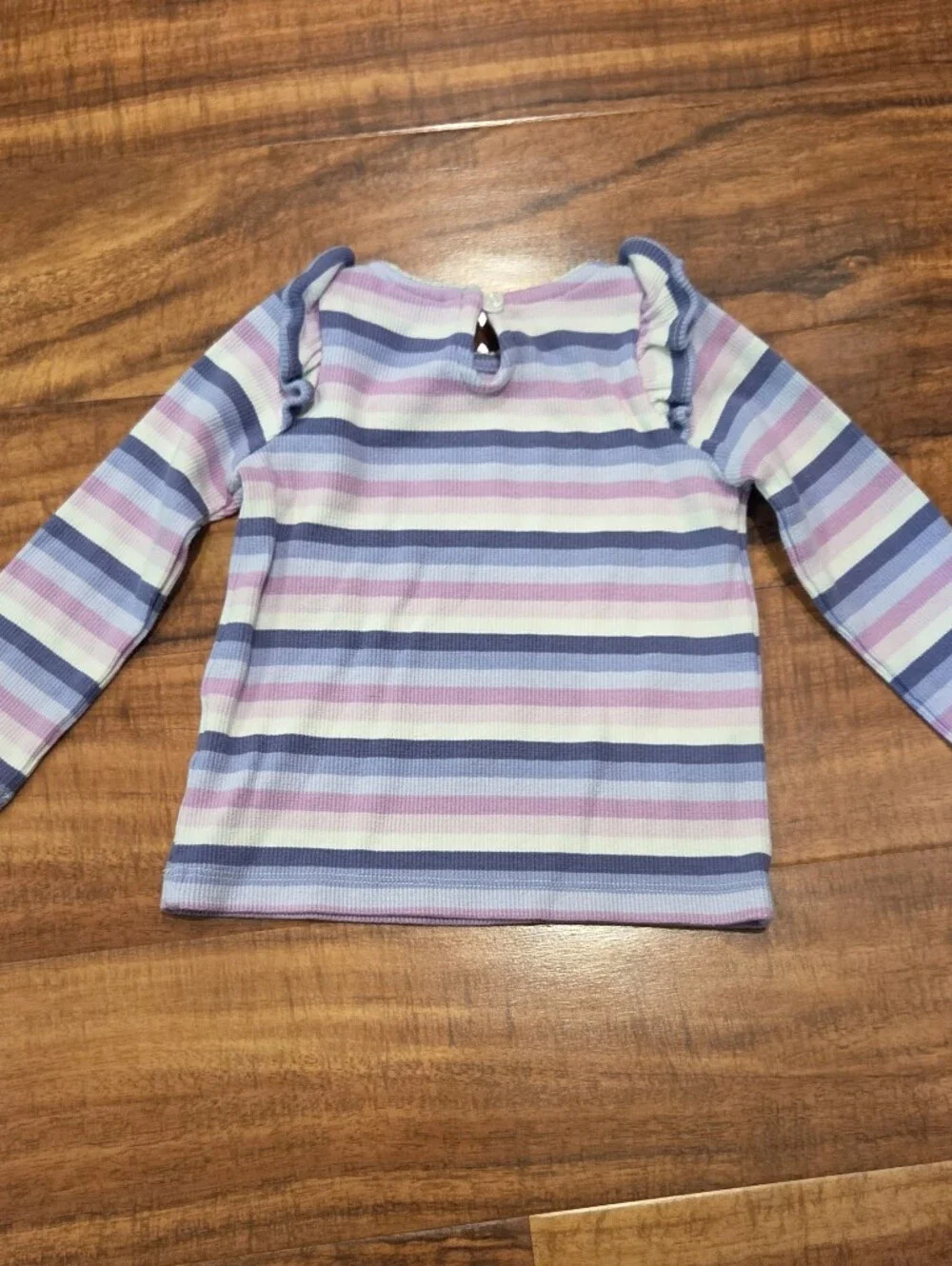 Janie and Jack EUC 18-24 Months Quilted Sweatshirt, Striped Top and Leggings